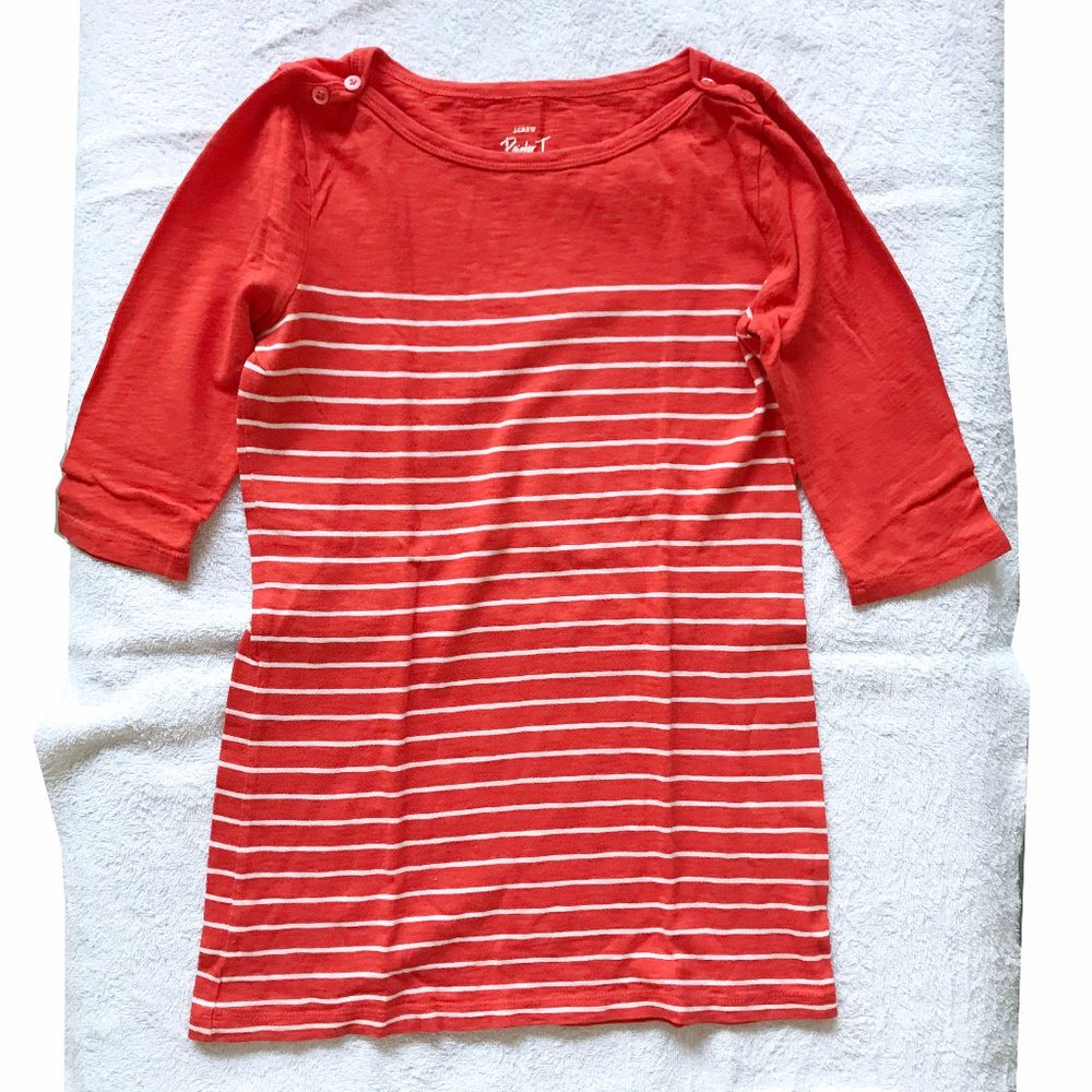 Breton striped sailor nautical 1/2 sleeve T-Shirt